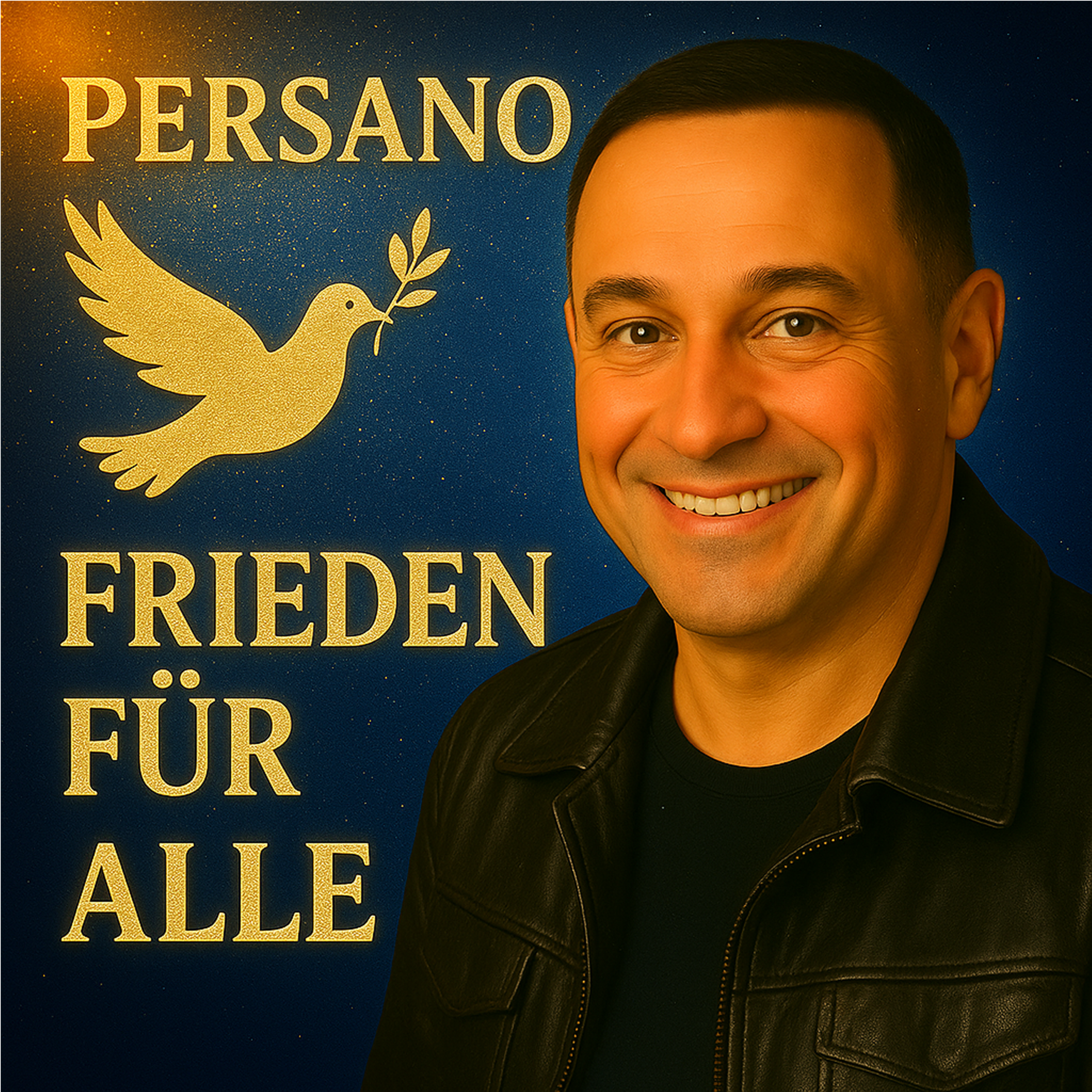 Persano – Frieden für alle Symbol – Goldene Taube