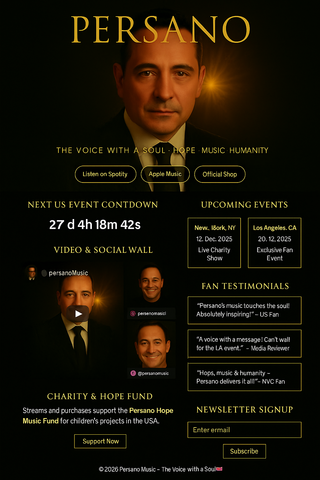 Persano – Frieden für alle