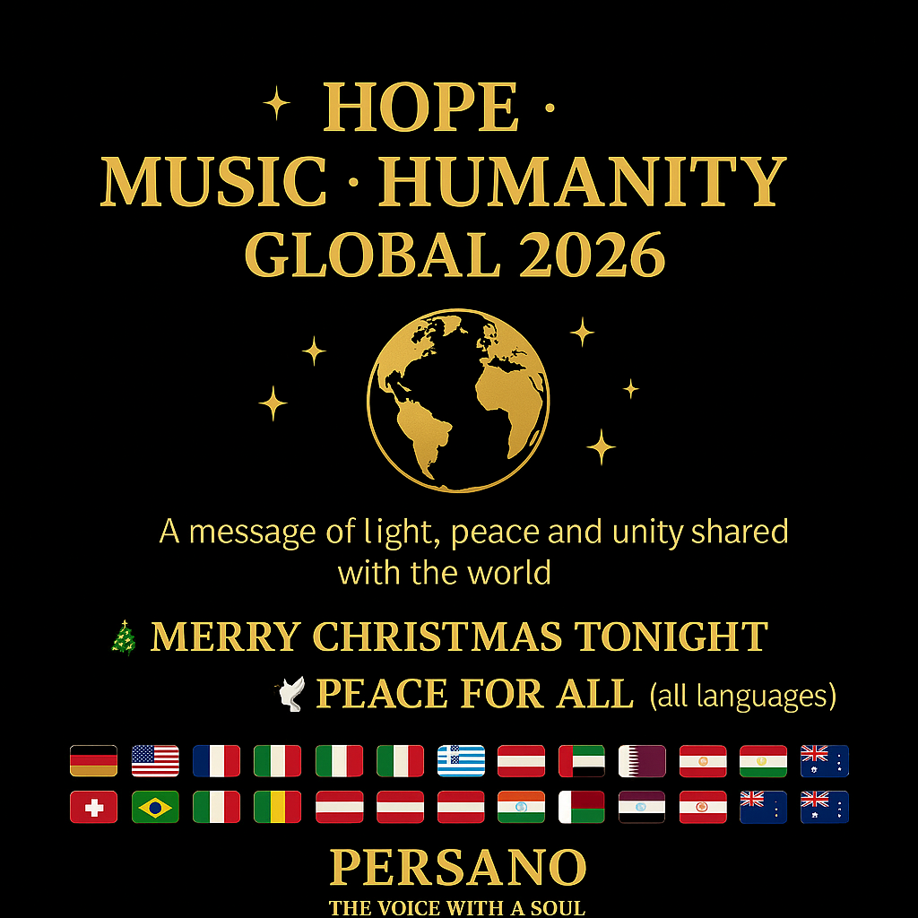 Persano Global Finale 2026 – Hope Music Humanity